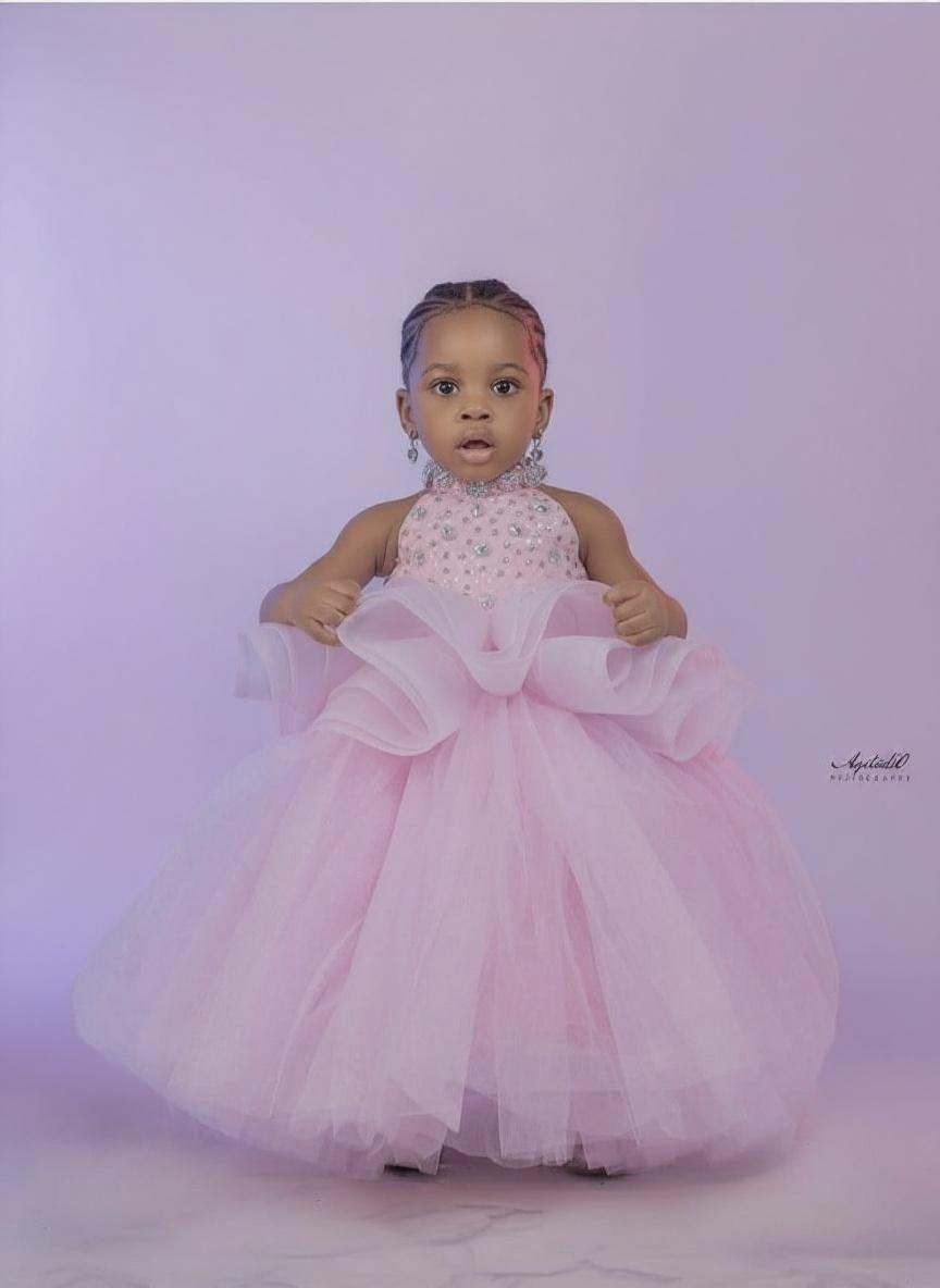 Cute sleeveless baby dress