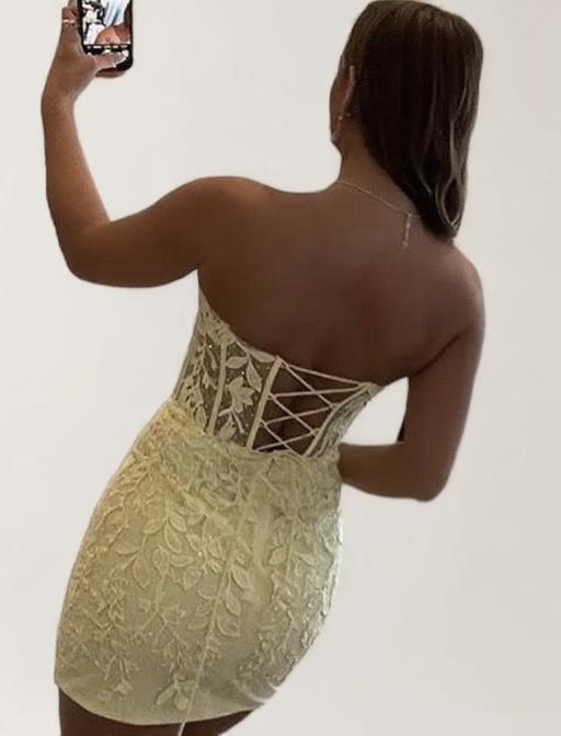Off the shoulder sleevless short length party dress